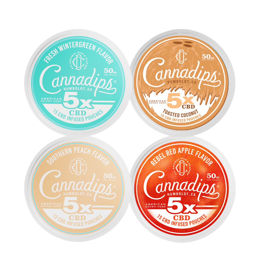 Cannadips 5X CBD Samplers